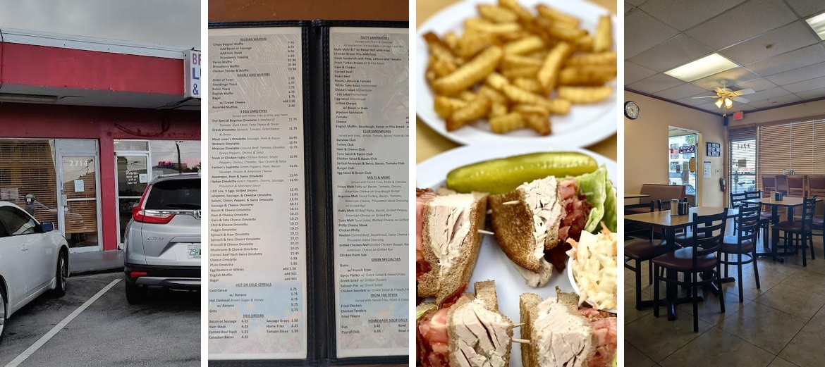 Bayview Diner Menu